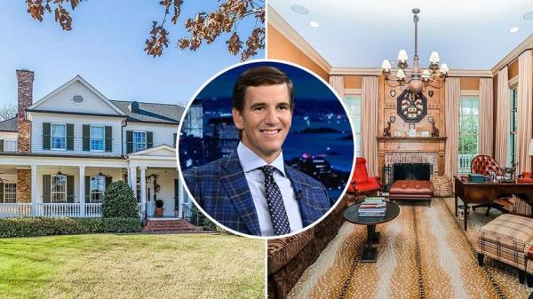 Eli Manning Tries To Tackle the Sale of His $3.8M Mississippi Mansion