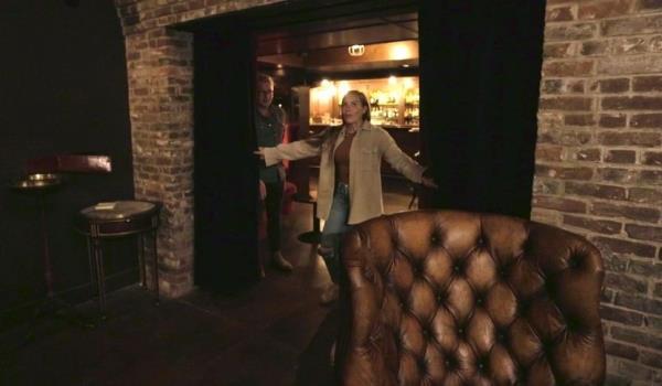 Mina Starsiak Hawk finds inspiration in a speakeasy.