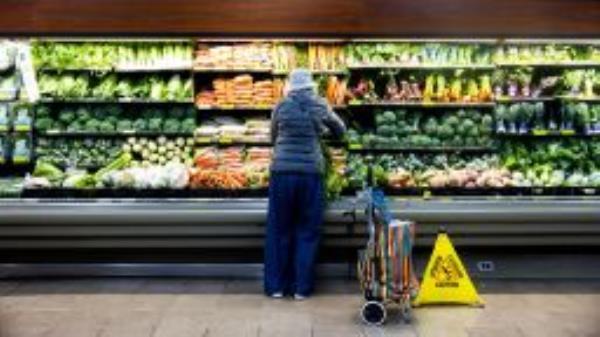 Produce for sale at a Whole Foods grocery store in Washington, DC, USA, 12 April 2022. 