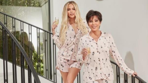 Khloe Kardashian and Kris Jenner appear in a marketing photo for PJ Place.