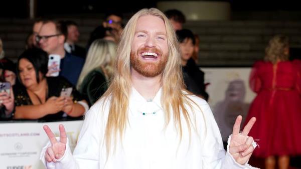 Sam Ryder attending the National Television Awards 2022