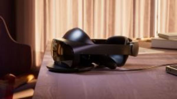 EMBARGOED Quest Pro VR headset charging