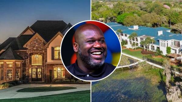 Prepare To Be Amazed: Every Home NBA Legend Shaquille O��Neal Has Owned, Past and Present