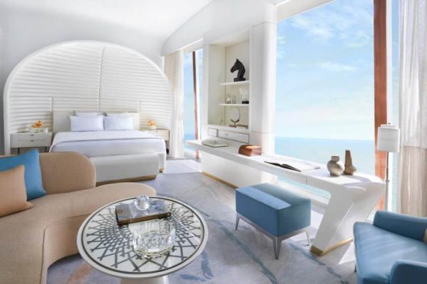 FIFA World Cup Qatar 2022 Katara Towers in Lusail Raffles and Fairmont