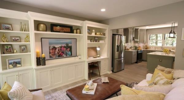 Everything in the house is a gift from Lemonis and his wife.