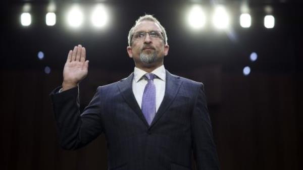 Zatko testifying before the Senate Judiciary Committee in September.