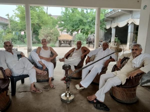 Gangnauli villagers, India.