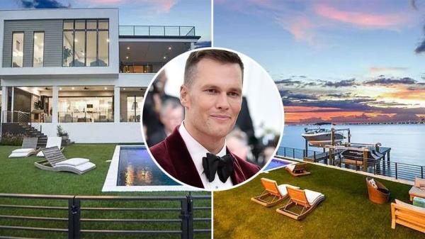 Tom Brady��s Mansion in Davis Islands, FL, Goes Up for Sale Amid News of Split