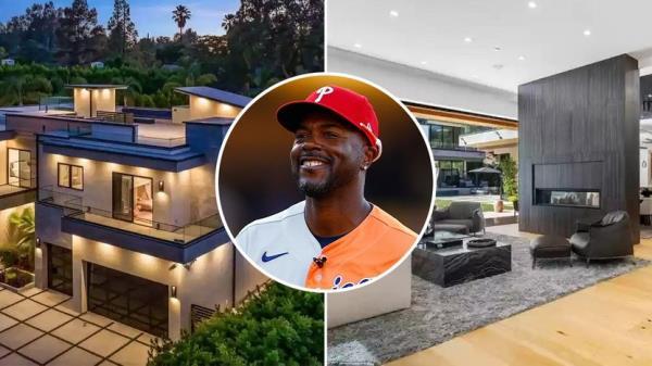 MLB Great Jimmy Rollins Swings for a $11.75M Sale on His Encino Mansion