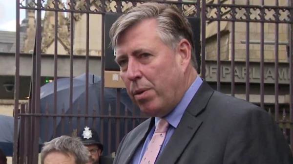 Graham Brady  makes a statement