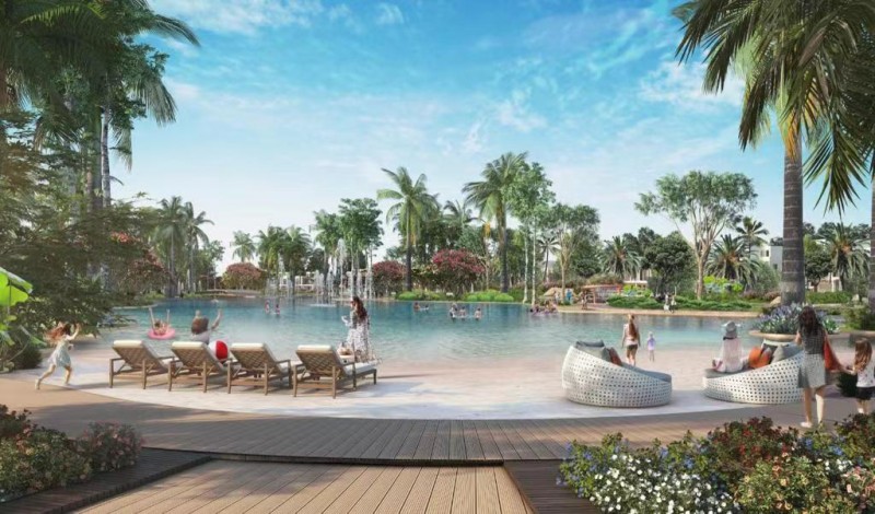 迪拜房产投资  水晶湖限量版190万买四房 可免息分期