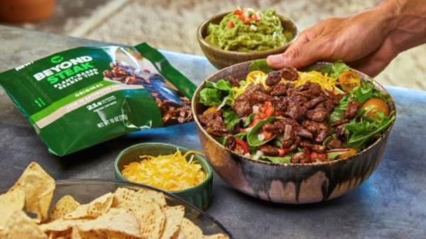 Beyond Meat launched a new steak product, Beyond Steak.