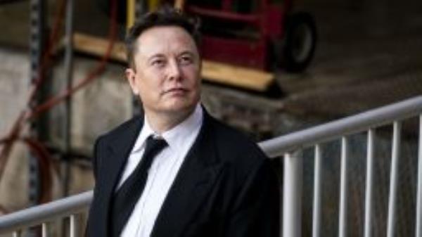 Elon Musk, chief executive officer of Tesla Inc., departs from court for the SolarCity trial in Wilmington, Delaware, U.S., on Monday, July 12, 2021. Musk&nbsp;was cool but combative as he testified in a Delaware courtroom that&nbsp;Tesla Inc.'s more than $2 billion acquisition of SolarCity in 2016 wasn't a bailout of the struggling solar provider. Photographer: Al Drago/Bloomberg via Getty Images