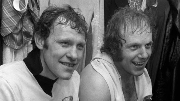 Ronnie Radford (left) and Ricky George