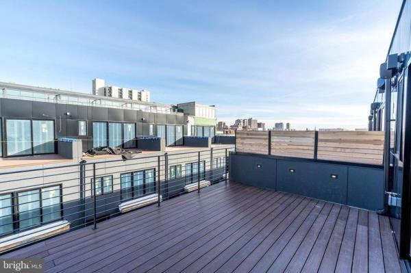 View from Rhys Hoskins' deck in the city