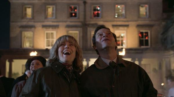 Olivia Williams and Dominic West as Camilla and Prince Charles in The Crown. Pic: Netflix