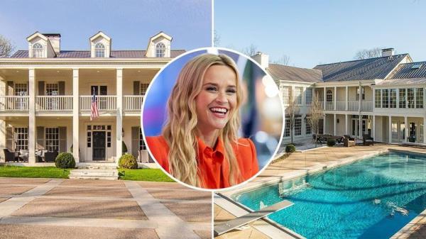 Sweet Home: Reese Witherspoon Nets a Tidy Sum on Her Gorgeous Nashville Mansion