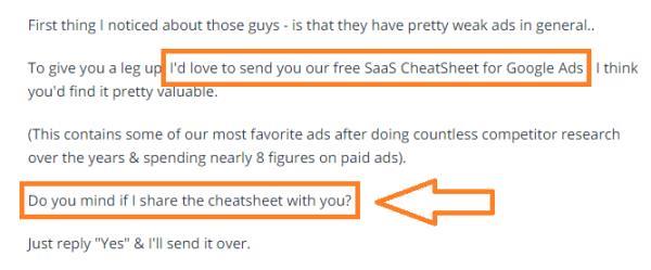What to write in an email