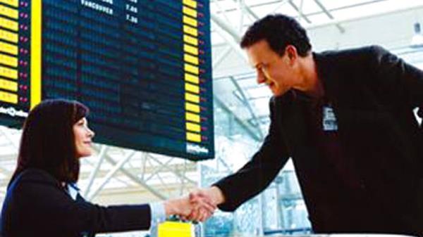 Mr Mehran Karimi Nasseri's story inspired the 2004 film The Terminal starring Tom Hanks and Catherine Zeta Jones Pic: AP 