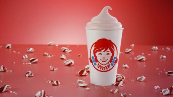 Wendy's peppermint Frosty goes on sale next week.