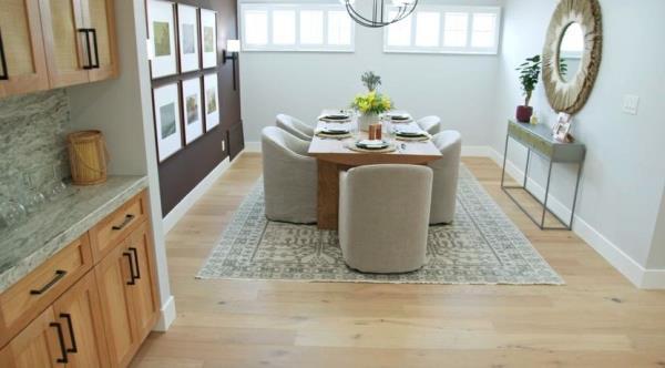 Remodeled dining room