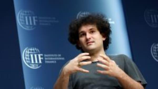 Sam Bankman-Fried, founder and chief executive officer of FTX Cryptocurrency Derivatives Exchange, speaks during the Institute of International Finance (IIF) annual membership meeting in Washington, DC, US, on Thursday, Oct. 13, 2022. This year's conference theme is "The Search for Stability in an Era of Uncertainty, Realignment and Transformation."