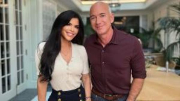 Jeff Bezos and Lauren Sanchez