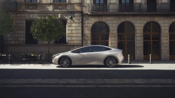 The new Prius is lower and a little longer than the current version.