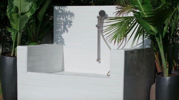 New dog washing station