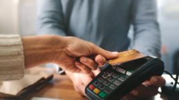 Credit card store payment STOCK