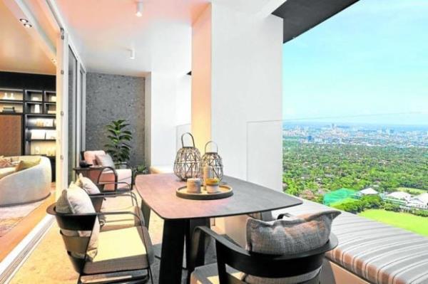 Condominiums attempt to combine modern aesthetics with practical design. 