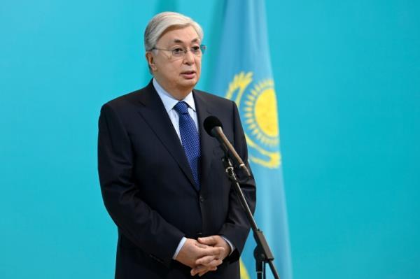 Kazakhstan President Kassym-Jomart Tokayev