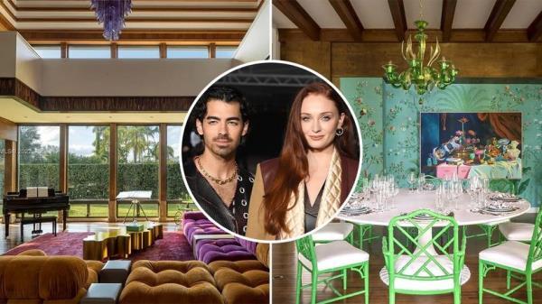 Game of Homes: Sophie Turner and Joe Jonas List Their Miami Mansion for $17M