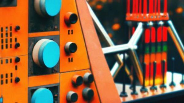 August Kamp's 2022 digital image "new experimental version, state of the art" is part of the exhibit "Artificial Imagination" at bitforms gallery in San Francisco. The exhibit features art made with and inspired by OpenAI's AI image generation system DALL-E.
