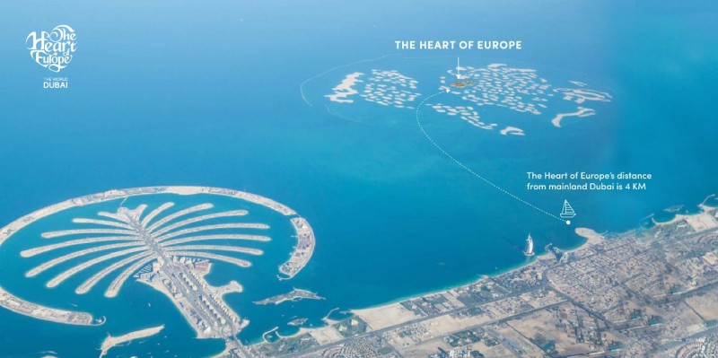 迪拜房产投资 迪拜海上度假屋 每年返8.33%，编号50353