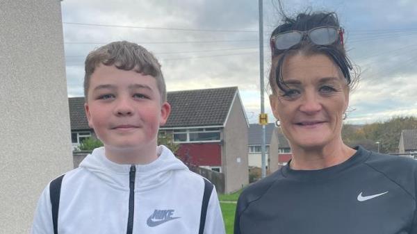 Sally O��Malley and her son Ollie O��Malley