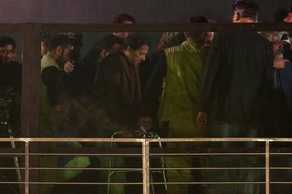 Pakistan's former Prime Minister and opposition leader Imran Khan.