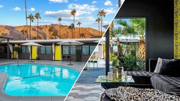 You��ll Want To Pounce on the $2.9M Retro-Themed Cheetah Hotel in Palm Springs