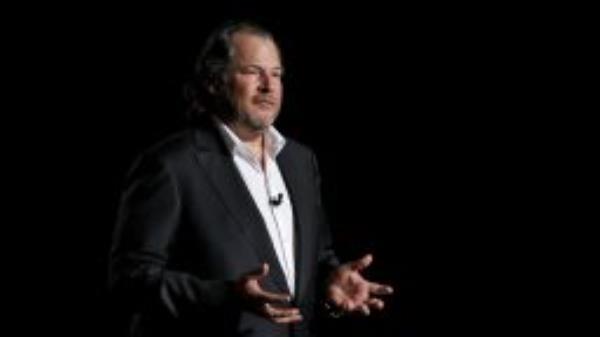 Marc Benioff, Co-Chair, TIME, Chair and Co-CEO, Salesforce, speaks onstage at the TIME100 Summit 2022 at Jazz at Lincoln Center on June 7, 2022 in New York City. 