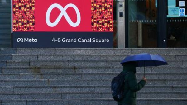 A view of Facebook parent company meta's headquarters in Dublin on Wednesday November 9, 2022. 