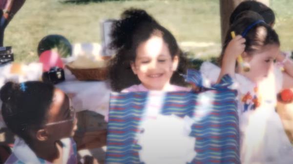 Harry and Meghan Netflix documentary trailer. Pic: Netflix 
Meghan as a child
