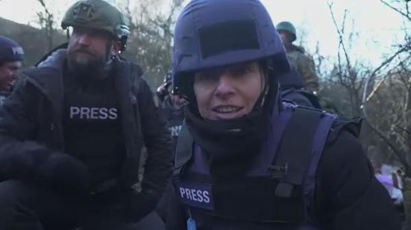 Sky's Deborah Haynes embedded with the Ukrainian bridage