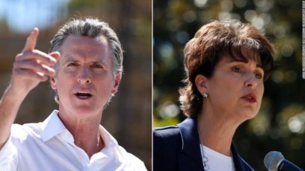 Ozoma worked with California state senator Connie Leyva, right, on a bill that prevents nondisclosure agreements from being used against people speaking out about workplace discrimination. California Gov. Gavin Newsom signed it into law last October.