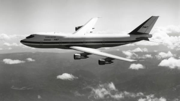 The Boeing 747 in 1969. (Photo by: Collection Bernard Crochet/Photo12/Universal Images Group via Getty Images)