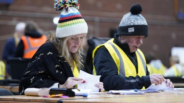 Election officials confirmed that turnout was 41.2%