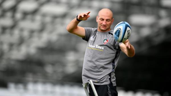 Leicester Tigers' head coach Steve Borthwick. Pic: PA