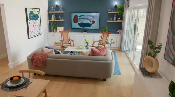 A chic engineered hardwood floor