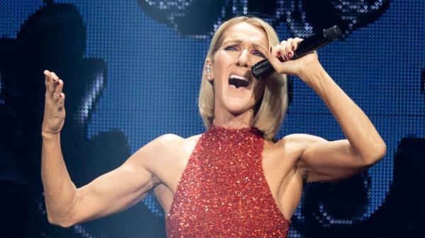 Singer Celine Dion performs during her first Courage World Tour show on 18 September 2019 in Quebec. Pic: AP