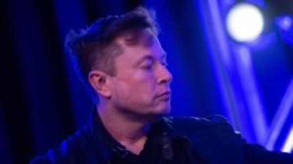 Elon Musk, founder of SpaceX, waits to speak during the Satellite 2020 at the Washington Convention CenterMarch 9, 2020, in Washington, DC. 