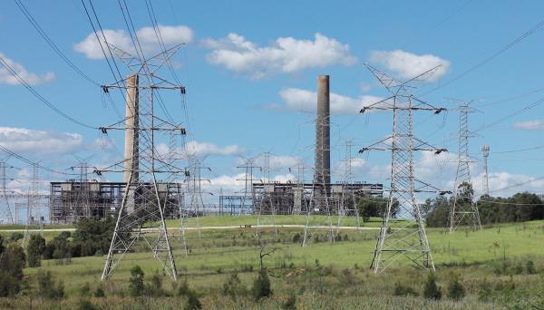 The Liddell coal-fired power station is pictured in the Hunter Valley, north of Sydney
